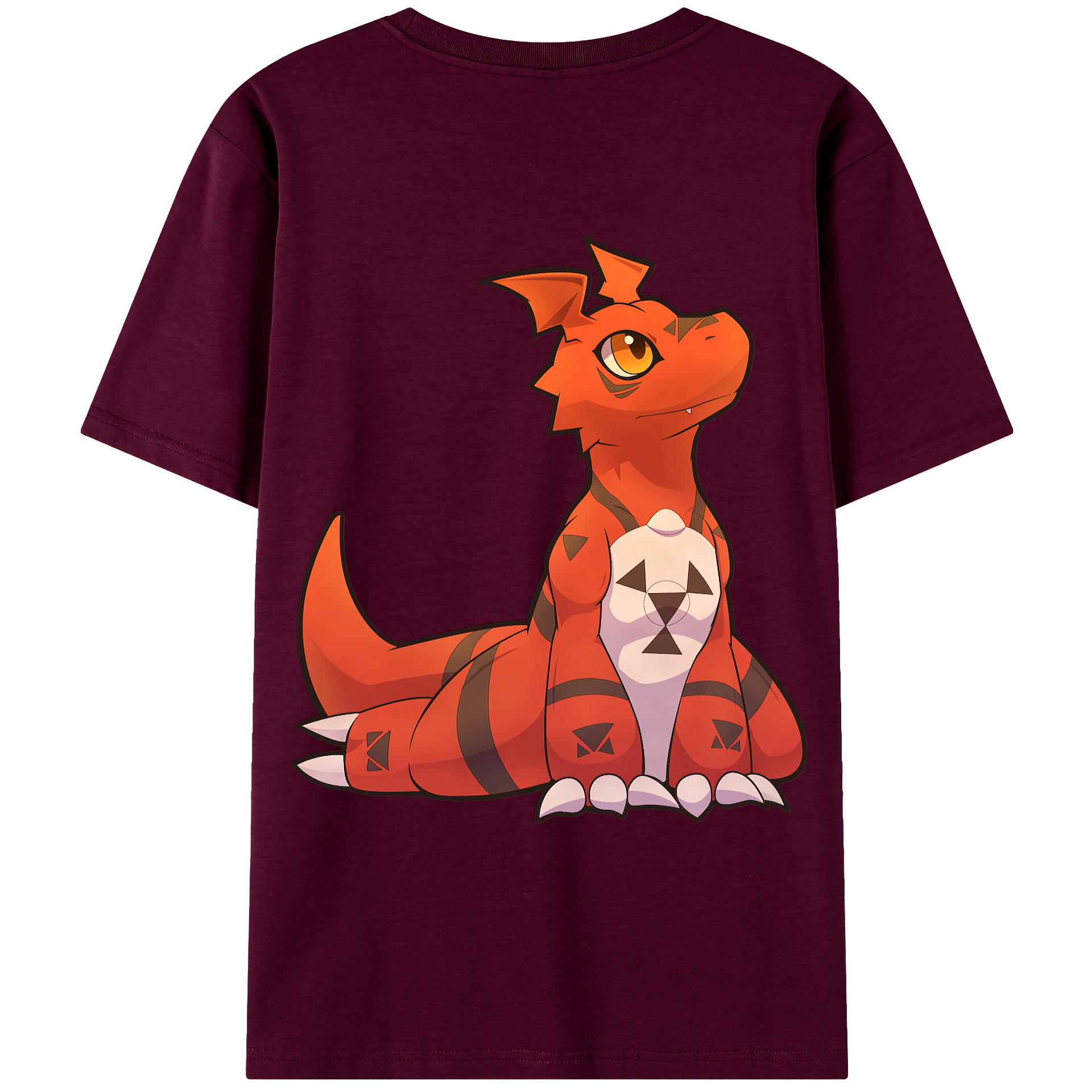 （画像用） Digimon デジタルモンスター/デジモン レディース半袖Tシャツ(バックプリント)